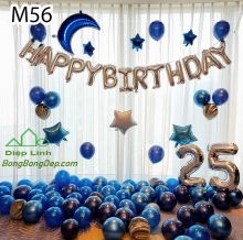 Sét bóng trang trí sinh nhật mẫu hot M56