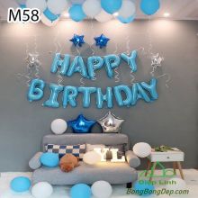 Sét bóng trang trí sinh nhật mẫu hot M58