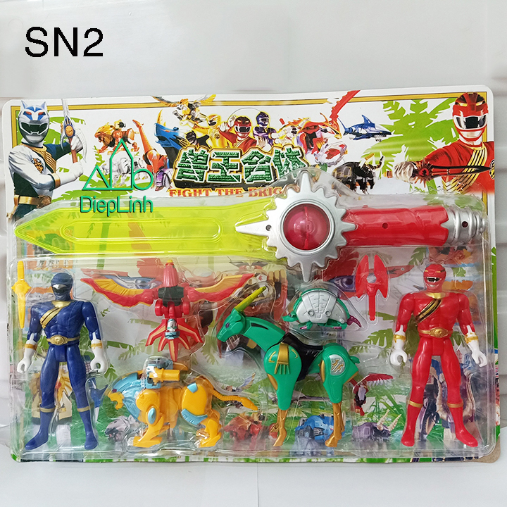 Vỉ đồ chơi siêu nhân cho bé SN2