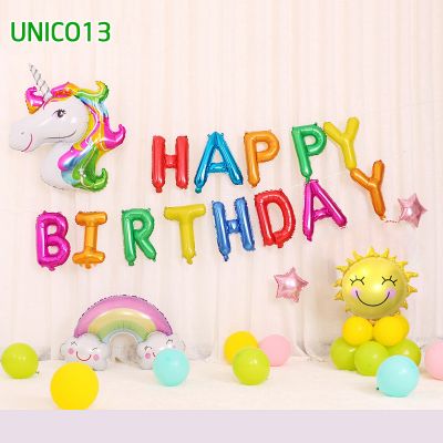 Set bóng trang trí sinh nhật ngựa Pony UNICO13