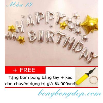 Sét Bong Bóng Sinh Nhật MAU19