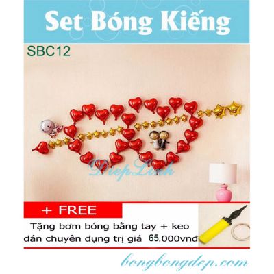 Sét Bóng Cưới Trang Trí SBC12