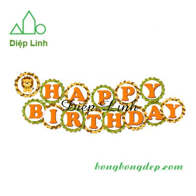 Dây treo trang trí sinh nhật happy birthday