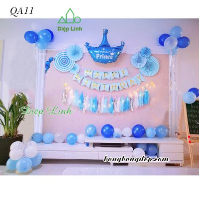 Sét trang trí quạt giấy QA11