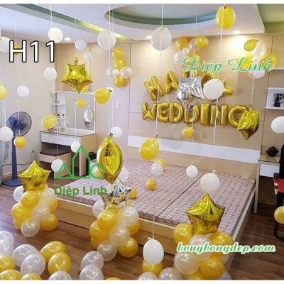 Sét bóng trang trí sinh nhật mẫu hot SBCH11