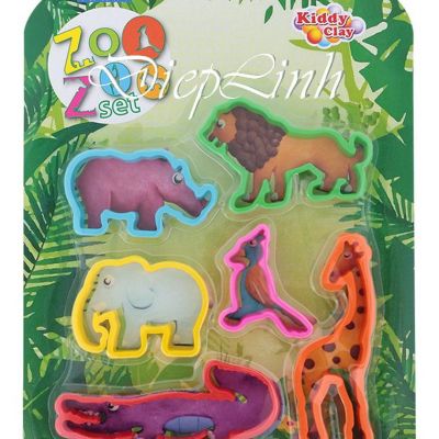 Khuôn đất nặn vườn thú MO-ZOO