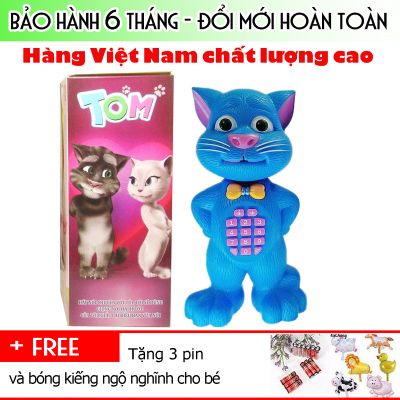 Mèo Tom Thông Minh Biết Kể Chuyện Xanh Dương