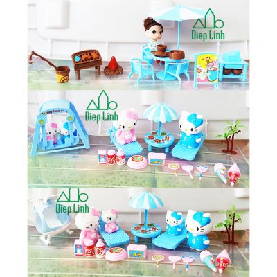 Đồ Chơi Dream Country Kitty Búp Bê Dù Máy Bay Xích Đu - Diệp Linh