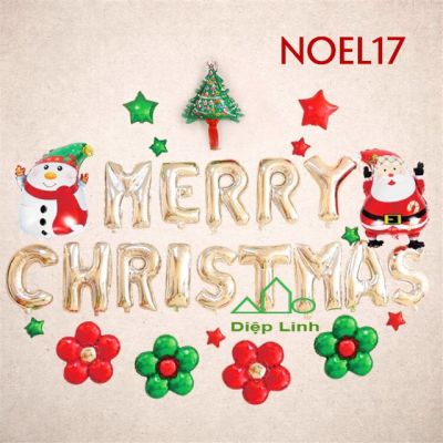 Sét Phụ Kiện Trang Trí Chủ Đề Noel17