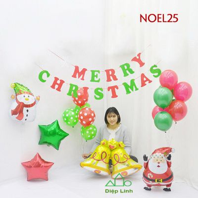 Sét Phụ Kiện Trang Trí Chủ Đề Noel25