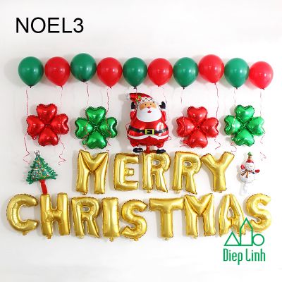 Sét Phụ Kiện Trang Trí Chủ Đề Noel3