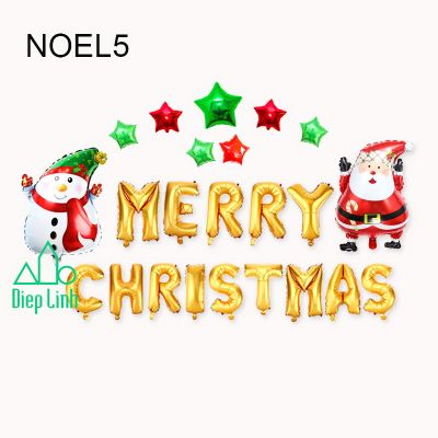 Sét Phụ Kiện Trang Trí Chủ Đề Noel5