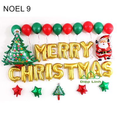 Sét Phụ Kiện Trang Trí Chủ Đề Noel9