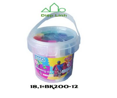 Đất nặn Kiddy Clay Thái Lan Hộp 12 Màu