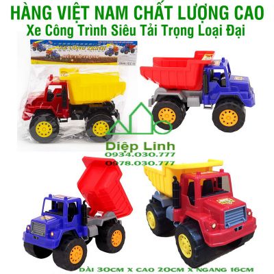 Đồ chơi xe công trình cho bé xe ben LT665-1