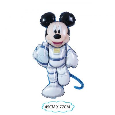 Bóng bóng hình chuột Mickey Minue vũ trụ phi hành gia