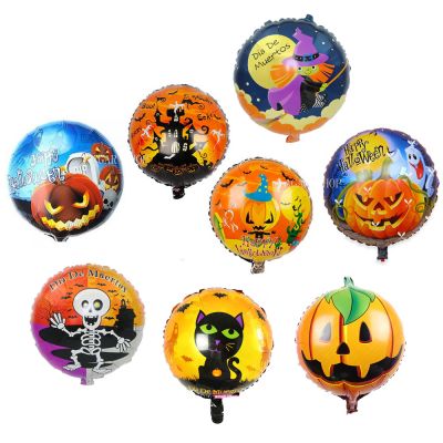 Bong bóng trang trí lễ hội Halloween mẫu tròn