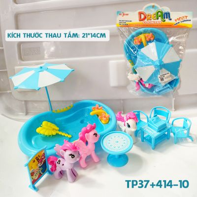 Bồn tắm bể bơi thau tắm hình ngựa Pony