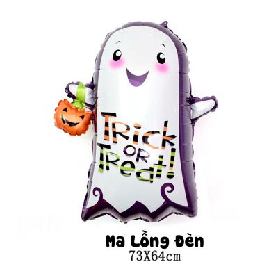 Bong bóng trang trí lễ hội Halloween hình Ma Lồng Đèn