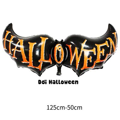 Bong bóng trang trí lễ hội Halloween hình dơi halloween