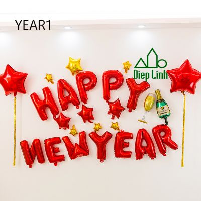 Sét Bóng năm mới Happy New Year1