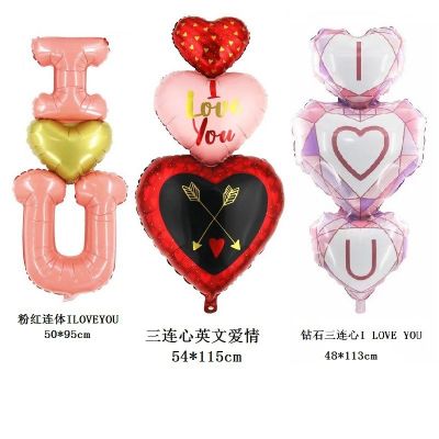 Bóng bóng trái tim Tình Yêu Love Valentine