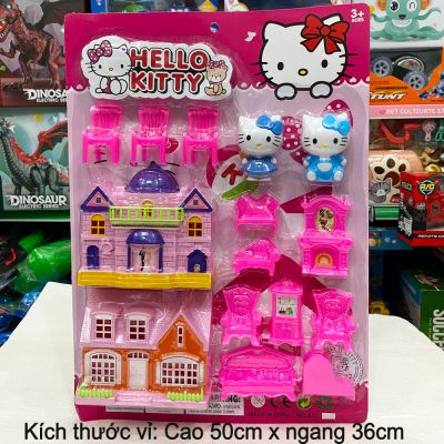 Đồ chơi ngôi nhà Hello Kitty 54+632-1