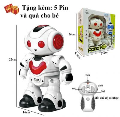 Robot điều khiển thông minh . Smart robot có chức năng tiến lùi sang ngang và nhảy múa ca hát