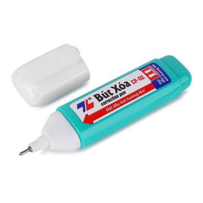 Bút Xóa 12 ml - Thiên Long CP - 02 - Bút xoá nước CHÍNH HÃNG mực xóa nhanh khô cho học sinh, văn phòng