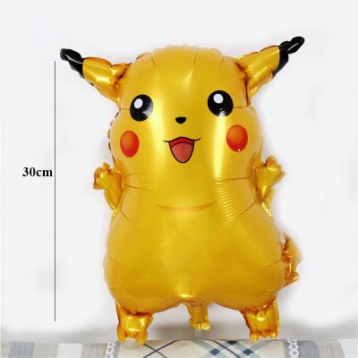 Bóng kiếng tráng nhôm hình pokemon - pikachu mini trang trí snh nhật cho bé