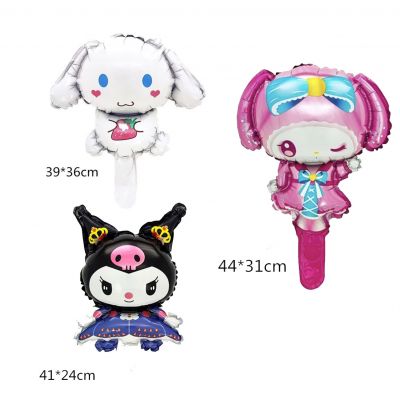 Bong Bóng Mini Chủ Đề Hoạt Hình Kuromi Cinnamon Dog Sanrio KT Melody Mini  Trang Trí Tiệc Sinh Nhật Cho Bé