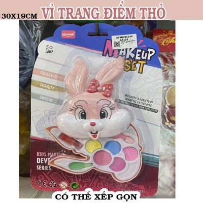 Vỉ trang điểm cho bé hình thỏ hồng