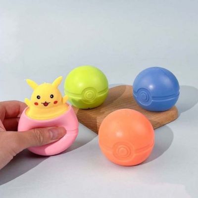 Đồ Chơi Bóp Mềm Squishy Hình Pokemon Pikachu