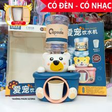 Bình rót nước bình lọc nước mini con gấu trắng đáng yêu cho bé