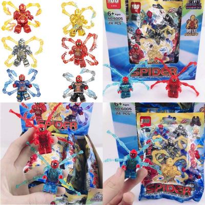 Minifigures Random - Đồ Chơi Lắp Ráp Spider Man Đồ chơi Anh Hùng Vũ Trụ Nhện Mô hình Người Nhện