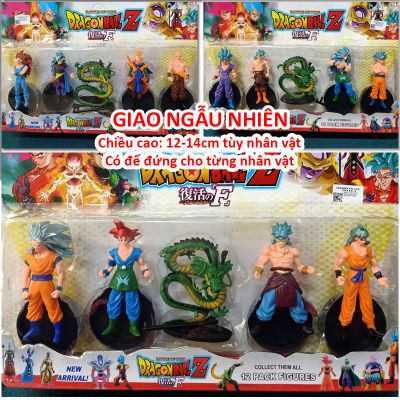 Vỉ Đồ Chơi Mô Hình Songuku 7 Viên Ngọc Rồng Bộ Nhân Vật Dragon Ball Có Đế Đứng (mẫu giao ngẫu nhiên)