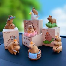 [FULL BOX] Mô hình tượng chuột lang trang trí Capibala Capybara đáng yêu nhiều mẫu cứng cáp