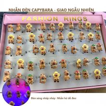 Nhẫn đeo tay 3D Capybara có đèn led siêu sáng cho bé