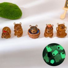 Charm Đồ Chơi Mô Hình Ngẫu Nhiên Capybara Phát Sáng DIY