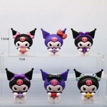 Mô Hình Nhân Vật Kuromi Sanrio Trang Trí Bàn Làm Việc Làm Quà Tặng Sưu Tầm