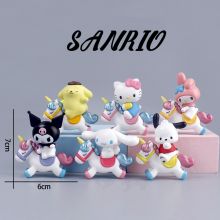 Mô Hình Nhân Vật Sanrio Unicorn Trang Trí Bàn Làm Việc Làm Quà Tặng Sưu Tầm