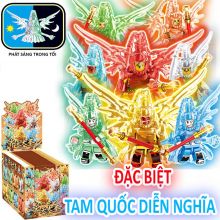 [PHÁT SÁNG] Đồ chơi lắp ráp Lego Tam Quốc chí diễn nghĩa toys túi mù 1 nhân vật mô hình minifigures