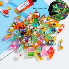 Set Túi mù charm chai lọ phát sáng blind box túi charm làm quà Túi mù Bất Ngờ chai lọ charm DIY