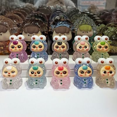 Charm Baby Three Kim Tuyến Mẫu Mới phát Sáng Túi mÙ Nhân Phẩm Charm Đồ Chơi