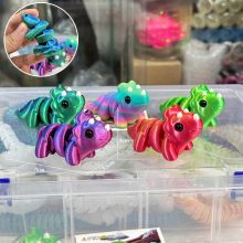 Đồ Chơi Mô Hình Động Vật - Động Vật In 3D Có Khớp Khủng Long Đẹp Làm Móc Khóa
