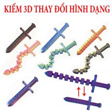 Đồ Chơi Thanh Kiếm In 3D Có Thể Tháo Rời Nhiều Đoạn Đồ Chơi Cầm Tay Giảm Stress Cho Bé Quà Tặng Vui Nhộn