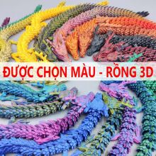 [ĐƯỢC CHỌN MÀU] Rồng Đồ Chơi 3D Cầm Tay Loại lớn 45cm Rồng Lửa Đồ Chơi Cho Bé Phụ Kiện Trang Trí Nhà Cửa Văn Phòng Xe Hơ