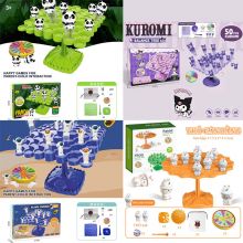 Đồ Chơi Xếp Hình Cây Cân Bằng Hình Con Ếch Dễ Thương Cho Trẻ Em, Đồ chơi Toán học Kuromi giảm stress