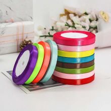 [ĐỦ SIZE] Ruy Băng Lụa Nhiều Màu Bản 6mm - Cuộn 22m Ruy băng Vải Làm Nơ Thắt Hoa