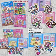 Sticker 3D Baby Three Nam Châm Hình Dán Không Gian Phong Cảnh Thỏa Sức Sáng Tạo